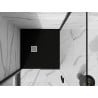 Mexen Stone+ brodzik kompozytowy kwadratowy 100 x 100 cm, czarny - 44701010
