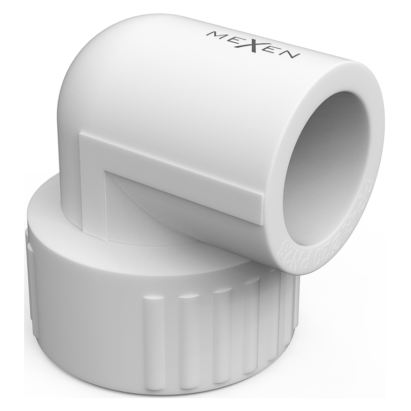 Mexen PPR kolano 90° zgrzewane do rur PPR 25 x 3/4 GW - W97326-2534F-00