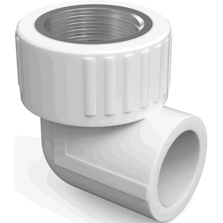 Mexen PPR kolano 90° zgrzewane do rur PPR 25 x 3/4 GW - W97326-2534F-00
