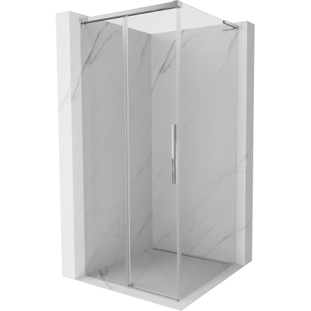 Mexen Rox L kabina prysznicowa rozsuwana 120 x 120 cm, transparent, chrom - 8C2L-120-120-01-00