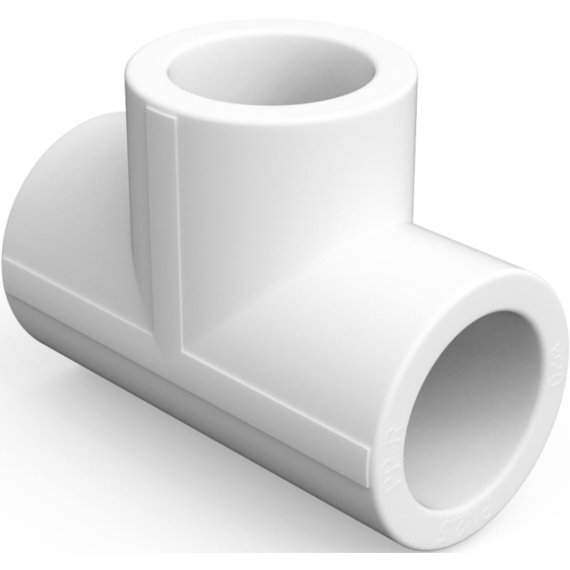 Mexen PPR trójnik zgrzewany do rur PPR 40 x 40 x 40, PN25 - W97330-404040-00