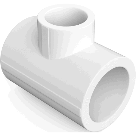 Mexen PPR trójnik redukcyjny zgrzewany do rur PPR 50 x 32 x 50, PN25 - W97331-503250-00