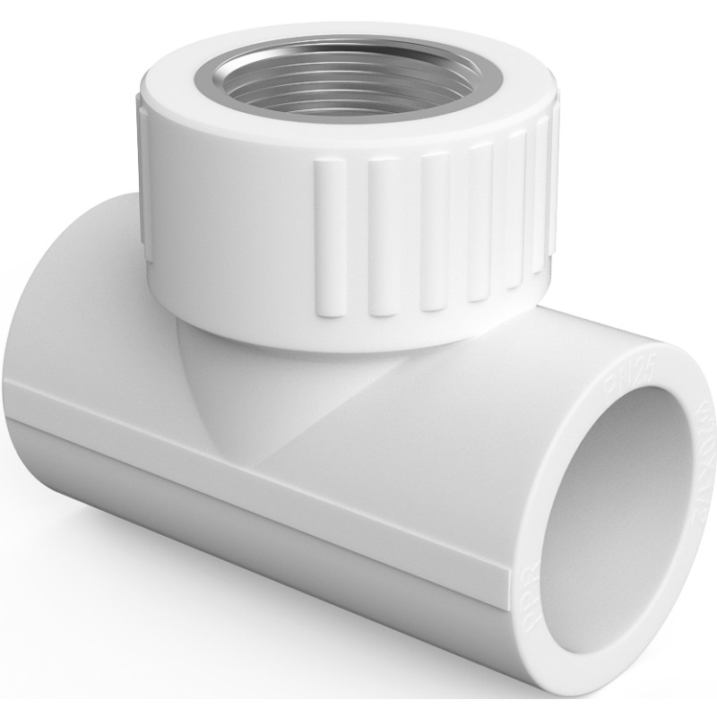Mexen PPR trójnik zgrzewany do rur PPR 25 x 1/2 GW x 25 - W97332-2512F20-00