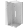 Mexen Rox kabina prysznicowa rozsuwana 90 x 90 cm, transparent, biała - 8C2-090-090-20-00