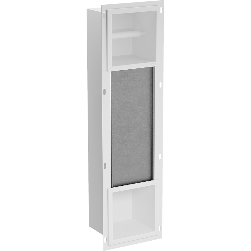 Mexen X-Wall-BP uchwyt na papier toaletowy z magazynkiem, biały - 1924