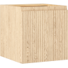 Mexen Rivel szafka łazienkowa podumywalkowa 45 cm, 1 drzwi, ryflowana, dąb - 91A21-04547-1-BF81