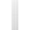 Mexen Rivel słupek łazienkowy 35 cm, 2 drzwi, ryflowany, biały mat - 91A21-03016-2-BF01
