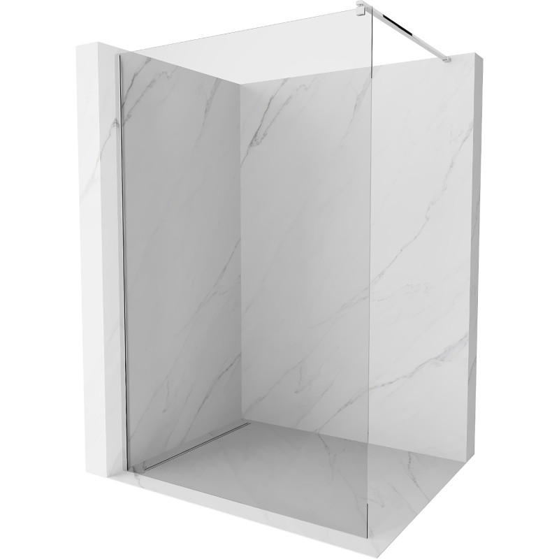 Mexen Kioto ścianka prysznicowa Walk-in 100 x 200 cm, transparent 8 mm, chrom - 800-100-101-01-00
