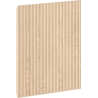 Mexen Rivel front ryflowany do korpusu szafki łazienkowej 35 x 43,5 cm, dąb - 91A21-0350-470-1-81