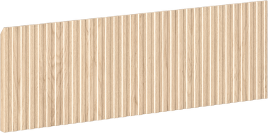 Mexen Rivel front ryflowany do korpusu szafki łazienkowej 70 x 20 cm, dąb - 91A20-0700-235-1-81