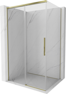 Mexen Rox kabina prysznicowa rozsuwana 150 x 75 cm, transparent, złota - 8C2-150-075-50-00