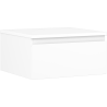 Mexen Orio szafka łazienkowa podumywalkowa 50 cm z blatem, 1 szuflada, biała mat - 91A10-05023-1-BFC01