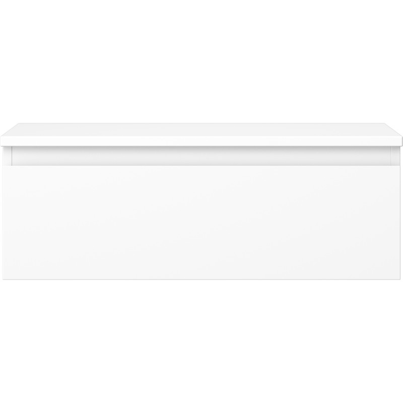 Mexen Orio szafka łazienkowa podumywalkowa 70 cm z blatem, 1 szuflada, biała mat - 91A10-07023-1-BFC01