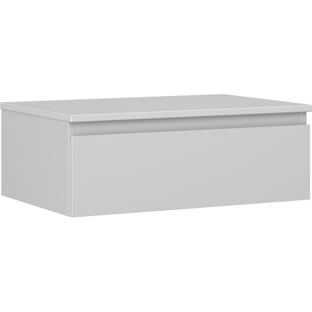 Mexen Orio szafka łazienkowa podumywalkowa 70 cm z blatem, 1 szuflada, szara mat - 91A10-07023-1-BFC62