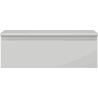 Mexen Orio szafka łazienkowa podumywalkowa 70 cm z blatem, 1 szuflada, szara mat - 91A10-07023-1-BFC62