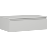 Mexen Orio szafka łazienkowa podumywalkowa 80 cm z blatem, 1 szuflada, szara mat - 91A10-08023-1-BFC62