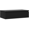 Mexen Orio szafka łazienkowa podumywalkowa 90 cm z blatem, 1 szuflada, czarna mat - 91A10-09023-1-BFC71