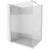 Mexen Kioto ścianka prysznicowa Walk-in 100 x 200 cm, transparent/szron 8 mm, chrom - 800-100-101-01-35