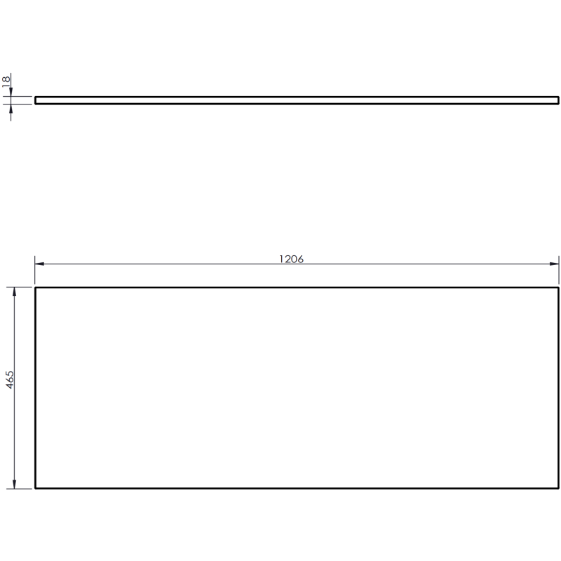 Mexen Orio szafka łazienkowa podumywalkowa 120 cm z blatem, 1 szuflada, szara mat - 91A10-12023-1-BFC62