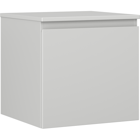Mexen Orio szafka łazienkowa podumywalkowa 50 cm z blatem, 1 szuflada, szara mat - 91A10-05047-1-BFC62