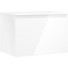 Mexen Orio szafka łazienkowa podumywalkowa 70 cm z blatem, 1 szuflada, biała połysk - 91A10-07047-1-BFC00