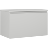 Mexen Orio szafka łazienkowa podumywalkowa 80 cm z blatem, 1 szuflada, szara mat - 91A10-08047-1-BFC62