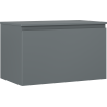 Mexen Orio szafka łazienkowa podumywalkowa 80 cm z blatem, 1 szuflada, grafit mat - 91A10-08047-1-BFC66