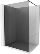 Mexen Kioto ścianka prysznicowa Walk-in 70 x 200 cm, grafit 8 mm, czarna - 800-070-101-70-40