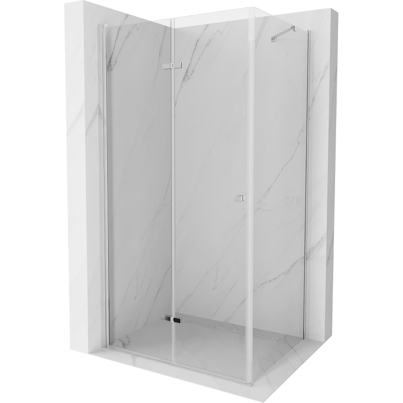 Mexen Lima kabina prysznicowa składana 95 x 80 cm, transparent, chrom - 856-095-080-01-00
