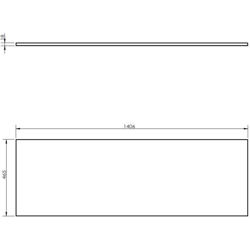 Mexen Orio szafka łazienkowa podumywalkowa 140 cm z blatem, 2 szuflady, biała mat - 91A10-14047-2-BFFC01