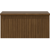 Mexen Rivel szafka łazienkowa podumywalkowa 50 cm z blatem, 1 szuflada, ryflowana , orzech - 91A20-05023-1-BFC86