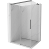 Mexen Rox L kabina prysznicowa rozsuwana 120 x 85 cm, transparent, gun metal - 8C2L-120-085-95-00