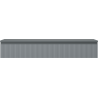 Mexen Rivel szafka łazienkowa podumywalkowa 140 cm z blatem, 1 szuflada, ryflowana , grafit mat - 91A20-14023-1-BFC66