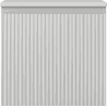 Mexen Rivel szafka łazienkowa podumywalkowa 50 cm z blatem, 1 szuflada, ryflowana , szara mat - 91A20-05047-1-BFC62