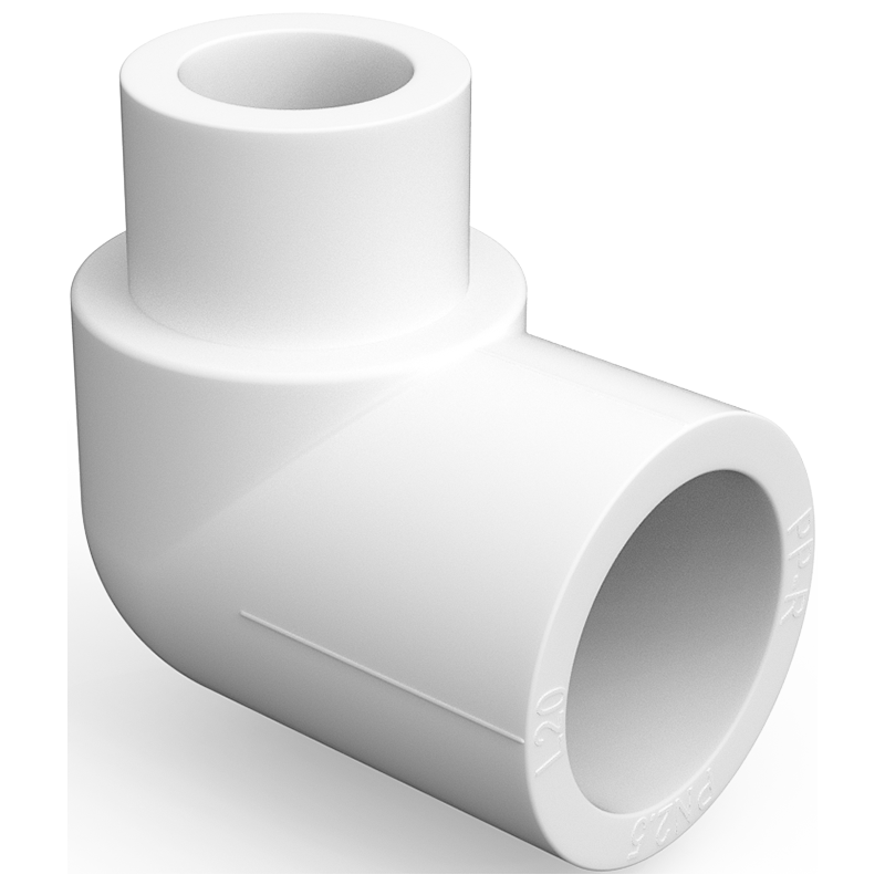 Mexen PPR kolano nyplowe 90° zgrzewane do rur PPR 25 x 25, PN25 - W97335-2525-00