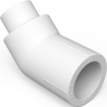 Mexen PPR kolano nyplowe 45° zgrzewane do rur PPR 25 x 25, PN25 - W97336-2525-00