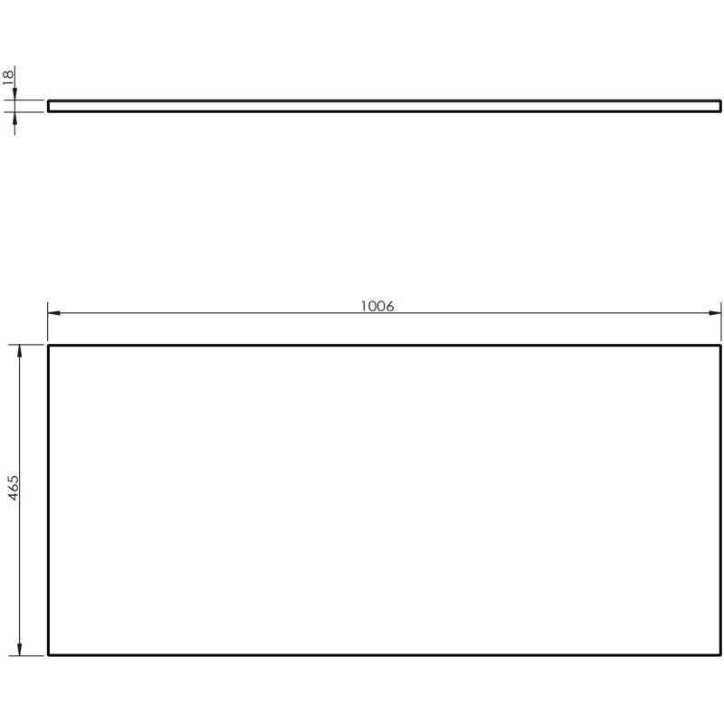 Mexen Rivel szafka łazienkowa podumywalkowa 100 cm z blatem, 1 szuflada, ryflowana , biała mat - 91A20-10047-1-BFC01