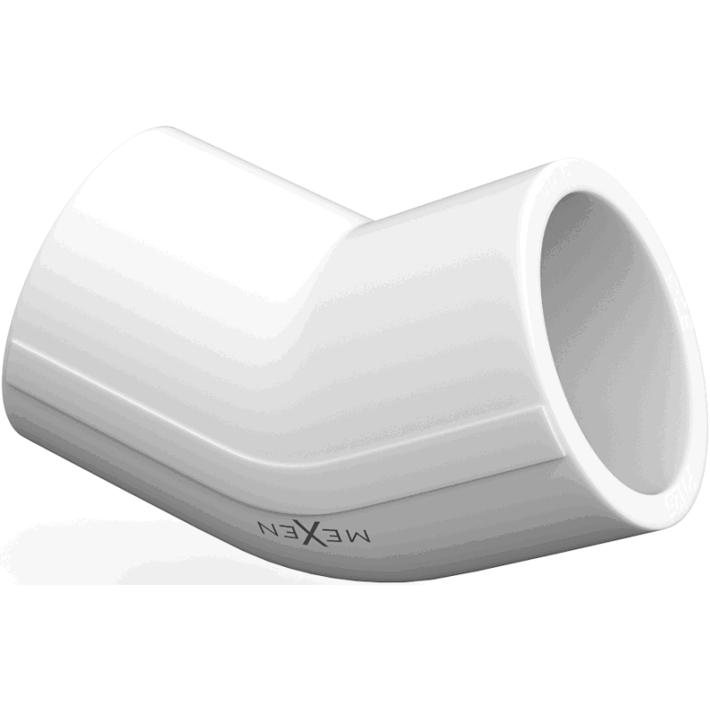 Mexen PPR kolano 45° zgrzewane do rur PPR 25 x 25, PN20 - W97337-2525-00