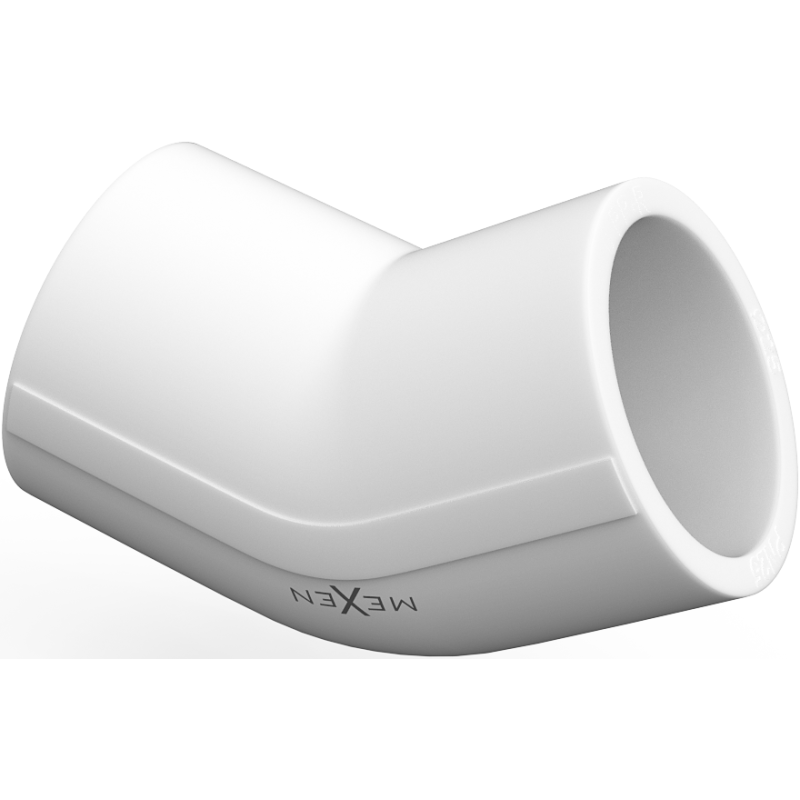 Mexen PPR kolano 45° zgrzewane do rur PPR 40 x 40, PN20 - W97337-4040-00