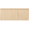 Mexen Rivel szafka łazienkowa podumywalkowa 120 cm z blatem, 1 szuflada, ryflowana , dąb - 91A20-12047-1-BFC81