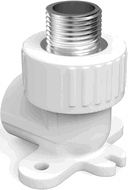 Mexen PPR kolano z wieszakiem zgrzewane do rur PPR 32 x 1 GZ - W97341-3210M-00
