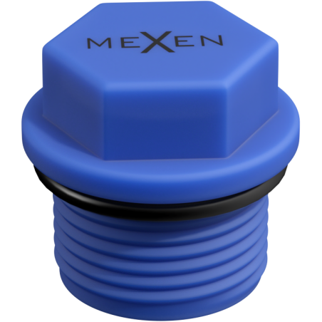Mexen PPR korek krótki do prób 1 GZ niebieski - W97343-10-00
