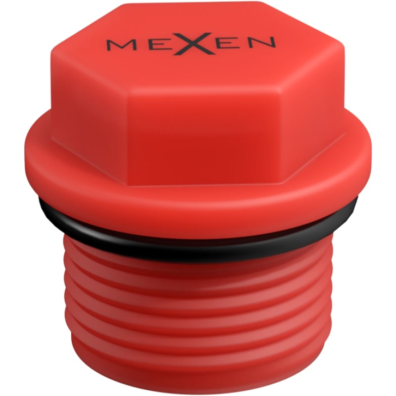 Mexen PPR korek krótki do prób 1 GZ czerwony - W97343-10-01