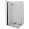 Mexen Lima kabina prysznicowa składana 90 x 100 cm, transparent, czarna - 856-090-100-70-00