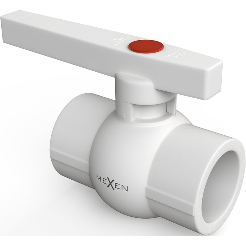 Mexen PPR zawór kulowy PP zgrzewany do rur PPR 32 x 32 - W97349-32-00