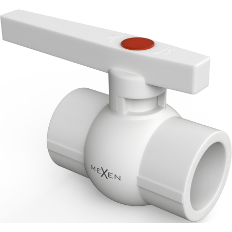 Mexen PPR zawór kulowy PP zgrzewany do rur PPR 50 x 50 - W97349-50-00