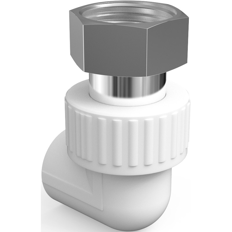 Mexen PPR kolano z półśrubunkiem zgrzewane do rur PPR 25 x 1 GW - W97353-2510F-00