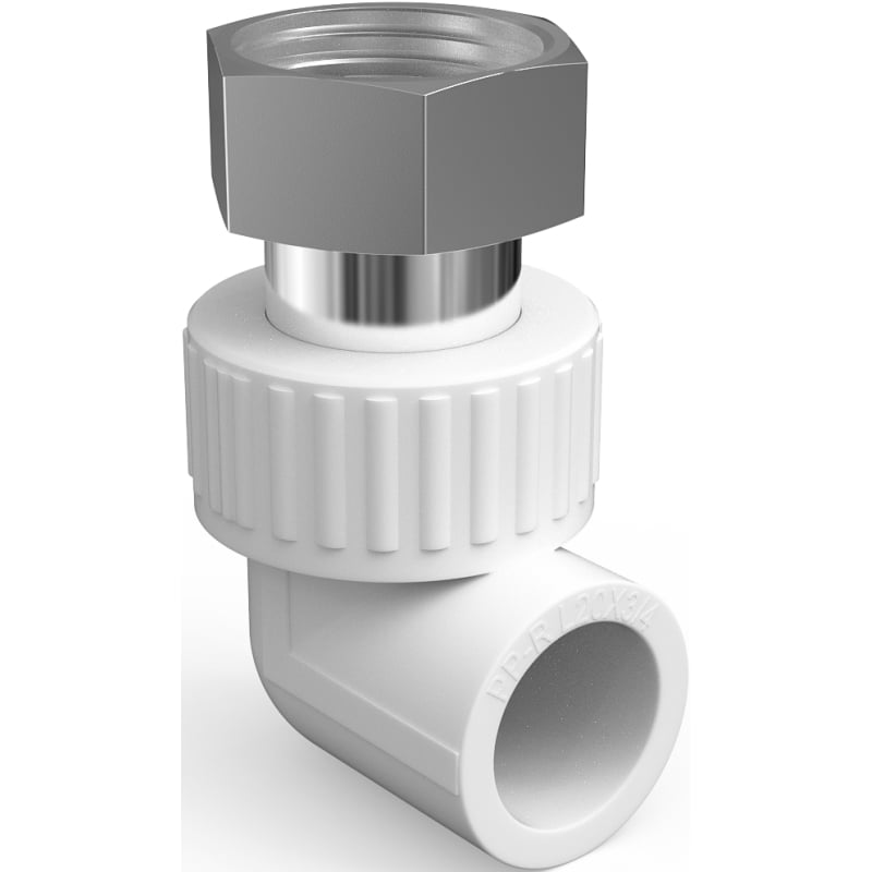 Mexen PPR kolano z półśrubunkiem zgrzewane do rur PPR 32 x 1 GW - W97353-3210F-00