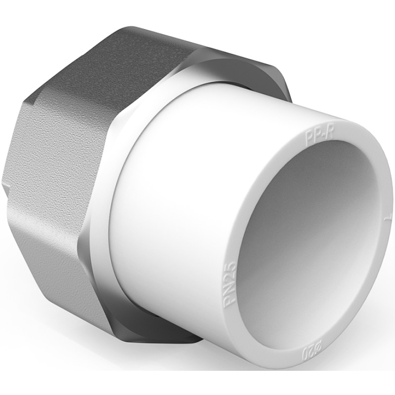 Mexen PPR śrubunek mufowy zgrzewany do rur PPR 32 x 1 GW - W97355-3210F-00