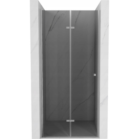 Mexen Lima drzwi prysznicowe składane 90 cm, grafit, chrom - 856-090-000-01-40